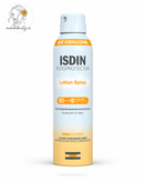 لوسیون اسپری ضد آفتاب ایزدین SPF50 مناسب صورت و بدن