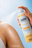 لوسیون اسپری ضد آفتاب ایزدین SPF50 مناسب صورت و بدن